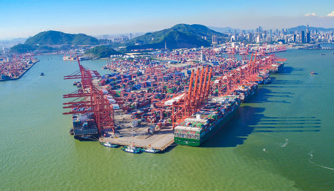 深圳港蛇口港區三突堤集裝箱碼頭三期工程