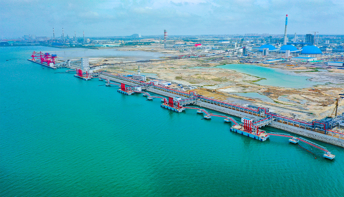 中科合資廣東煉化一體化項目碼頭工程