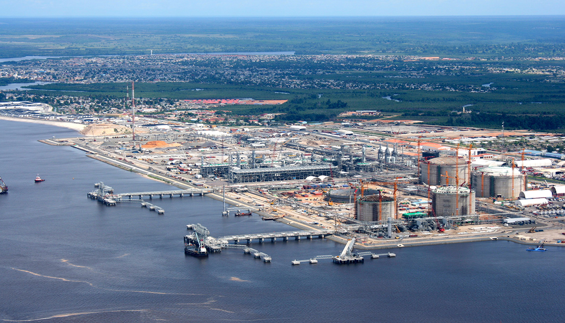 安哥拉索約LNG接收站配套碼頭工程