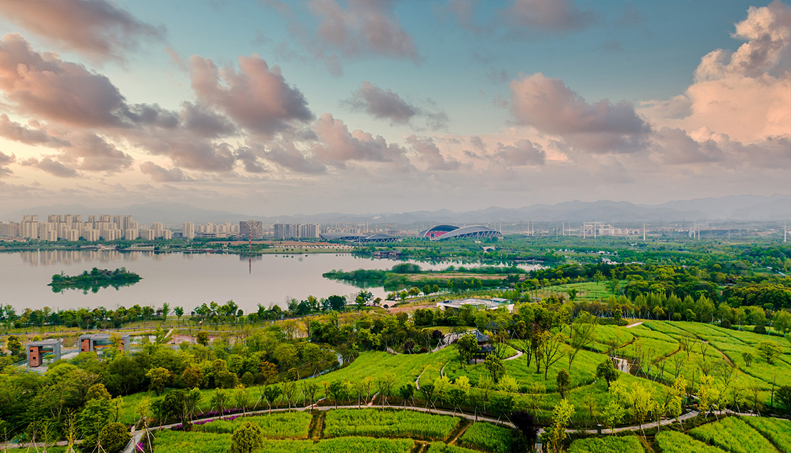 金華湖海塘公園復耕改造工程