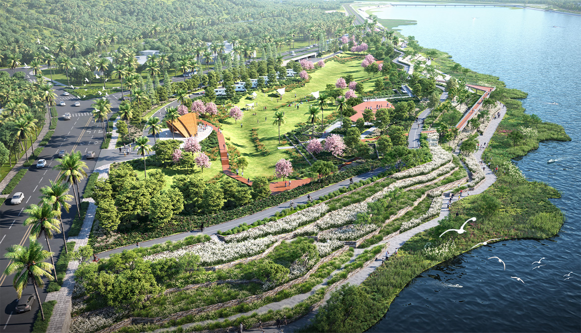 陵水黎族自治縣椰林鎮“一河兩岸”城市更新項目