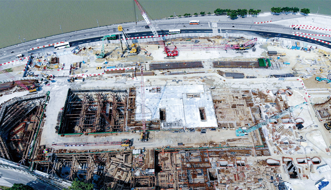 澳門媽閣交通樞紐建造工程