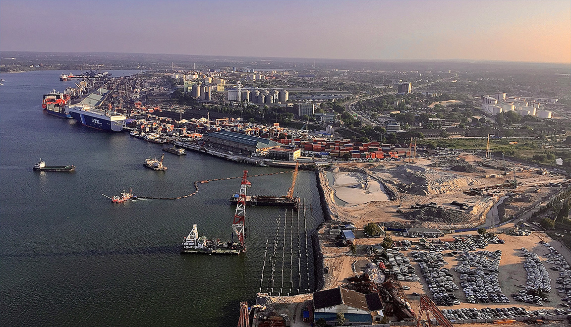 坦桑尼亞達港新建滾裝碼頭及1-7號泊位浚深及改造工程