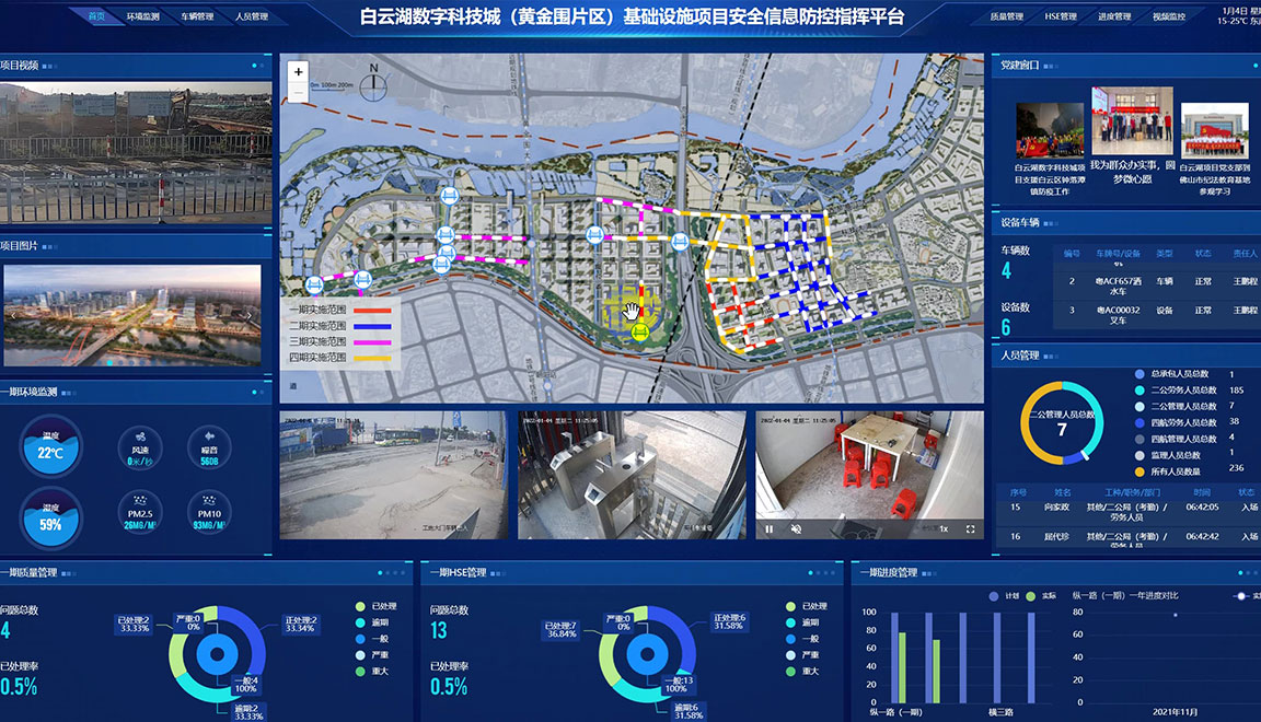 白云湖數(shù)字科技城( 黃金圍片區(qū))基礎(chǔ)設(shè)施項(xiàng)目安全信息防控指揮平臺(tái)
