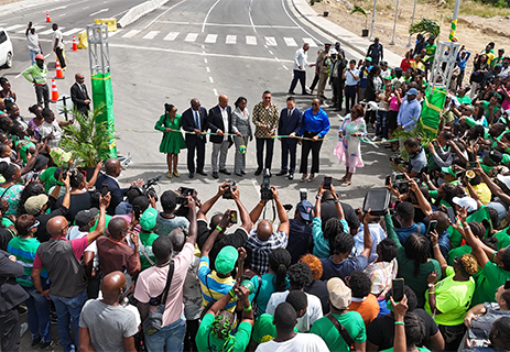 牙買加道路項(xiàng)目舉行通車儀式 