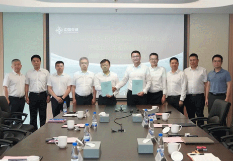 胡雄偉會見中國五冶集團黨委副書記、總經理張剛 