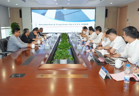 鄧磊會見華東師范大學教授張經、孟加拉吉大港大學副校長穆罕默德?沙米姆?烏丁?汗 